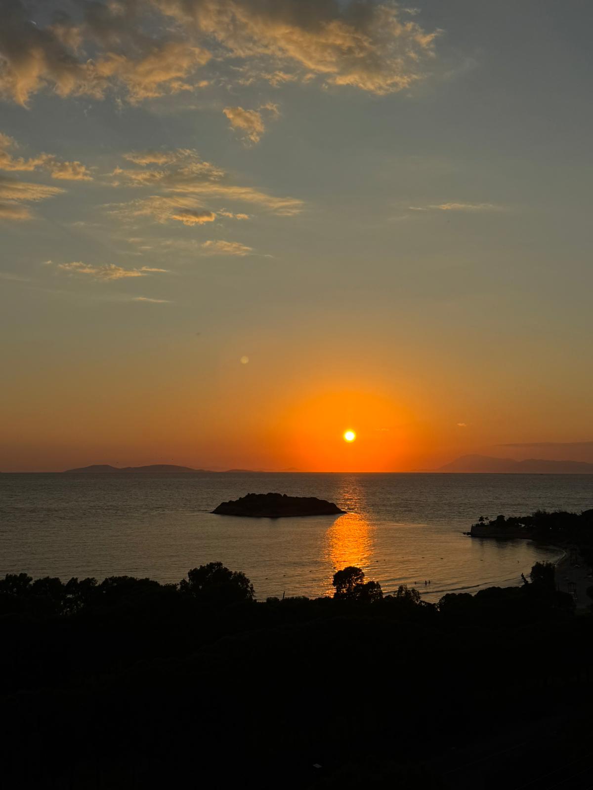 Adil Otel Didim gün batımı manzarası